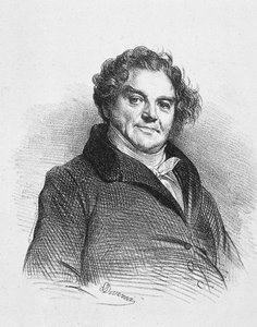 Retrato de Vidocq por Achille Devéria