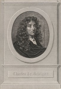 Retrato de Charles de Sévigné de Achille Devéria
