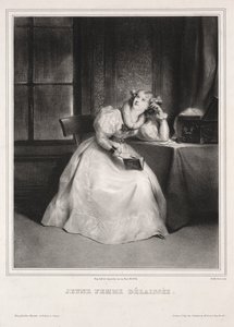 Devaneio. de Achille Devéria