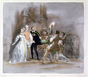 Cena de &39;Os huguenotes&39; (1836) por Giacomo Meyerbeer (1791-1864)