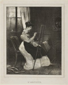 O Artista de Achille Devéria
