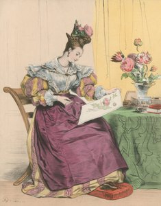 4 horas da noite de Achille Devéria