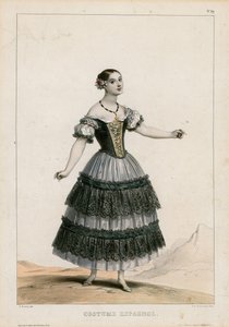 Fato Espanhol de Achille Devéria
