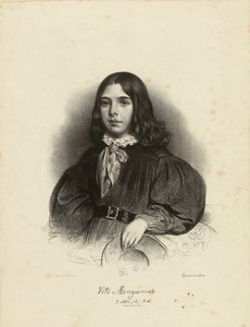 Retrato de Vito Mangiamele 1827-1897, 1839. de Achille Devéria