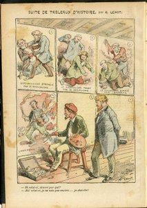 Ilustração de Achille Lemot (1846-1909) em Le Pelerin, 20/05/06 - Conjunto de pinturas históricas - Anarquismo Anarquista, Radicalismo, Arte, Revolução, Oportunismo, Inescrito, Socialismo - Pintores artistas de Achille Lemot