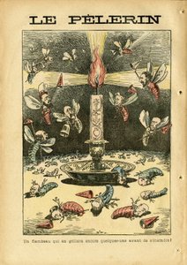 Ilustração de Achille Lemot (1846-1909) em Le Pelerin de Achille Lemot