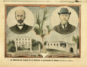 Ilustração de Achille Lemot (1846-1909) em Le Pelerin de Achille Lemot