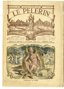 Ilustração de Achille Lemot (1846-1909) em Le Pelerin de Achille Lemot