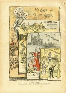 Ilustração de Achille Lemot (1846-1909) em Le Pelerin de Achille Lemot