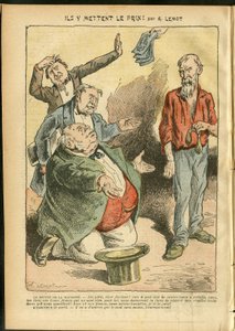 Ilustração de Achille Lemot (1846-1909) em Le Pelerin de Achille Lemot