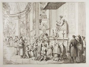Beijar os pés de São Pedro de Achille Pinelli