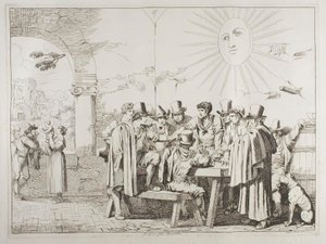 O jogo da pasatella de Achille Pinelli