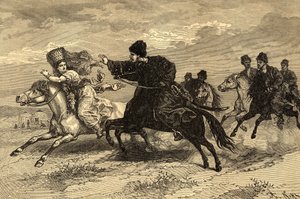 Gravura em "Os Povos da Terra" 1890 (gravura) de Achille Sirouy
