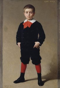 Retrato de Henri Achille, filho do artista, 1881