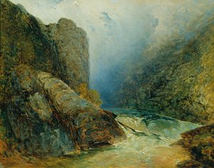 O Teufelsmauer perto de Hohenfurt (Kienberg)