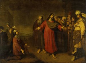Cristo e o Centurião de Adam Camerarius