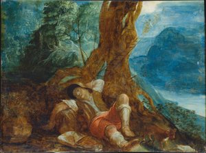 O sonho de Jacob de Adam Elsheimer