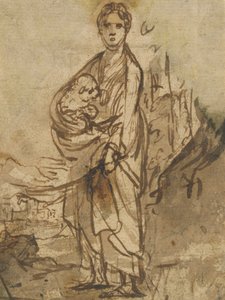 Santa Inês de Adam Elsheimer