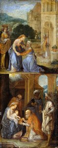 Cenas da Vida da Virgem, 1578-1610 de Adam Elsheimer