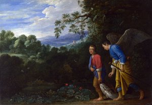 Tobias e o Arcanjo Rafael, c.1650