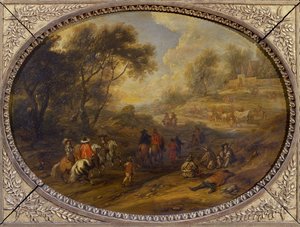 Um Comboio Militar de Adam Frans van der Meulen