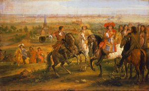 Captura de Lille por Luís XIV, 28 de agosto de Adam Frans van der Meulen