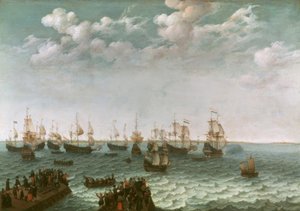 Partida de uma frota de guerra de Adam Willarts