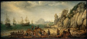 Manutenção de jogos na praia rochosa de Adam Willarts