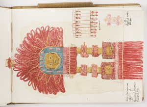 Caderno de Esboços de Aguarela e Desenhos