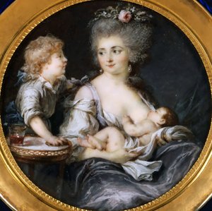 Madame Mitoire e seus filhos.
