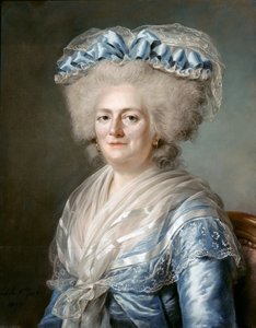 Marie Louise Thérèse Vitória da França 1733-1799 de Adelaide Labille Guiard