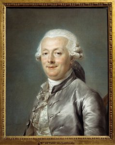 Retrato de Jean Jacques Bachelier (1724-1806) pintor francês. Pintura de Adelaide Labille-Guiard (Labille Guiard de Adelaide Labille Guiard