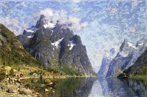 Fiorde de Hardanger, Noruega,