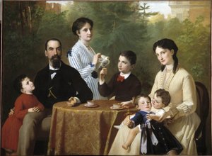A Família Guastalla (Óleo sobre Tela)
