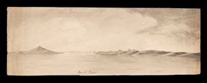 Monte Video do álbum de recortes das Índias Ocidentais, América do Norte e Bornéu de Admiral Sir Edward Gennys Fanshawe