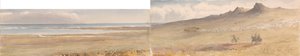 Monte William, Ilhas Falkland, maio de 1849 (aguarela) de Admiral Sir Edward Gennys Fanshawe