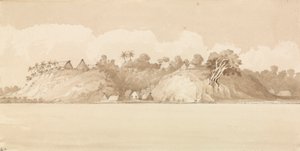 Vewa, Ilhas Feejee, outubro de 1849 [Fiji] de Admiral Sir Edward Gennys Fanshawe