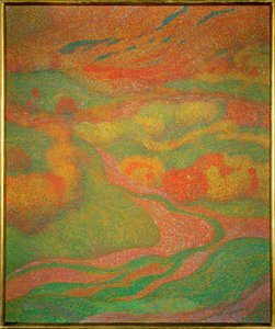 Paisagem (óleo sobre tela) de Adolf Bohm