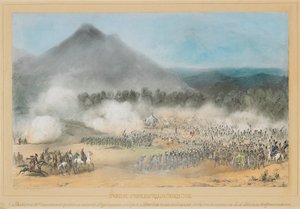 A Batalha no Rio Choloki, na fronteira de Guria em 4 de junho de 1854, 1854.
