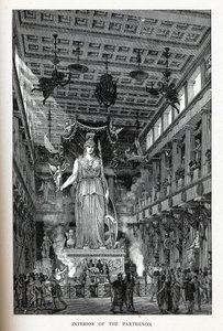 Interior do Parthenon, 1882