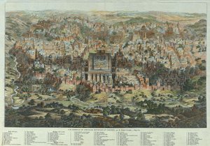 Uma Vista Geral de Jerusalém de Adolf Eltzner