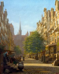 Pista da Mulher em Gdansk de Adolf Heinrich Hansen