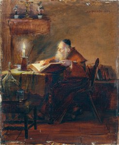 Eremita da leitura de Adolf Pirsch