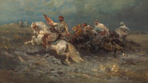 The Stampede de Adolf Schreyer