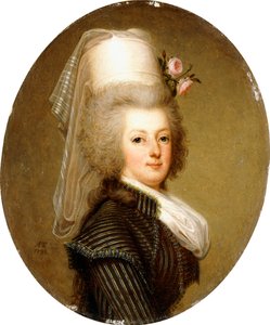 Retrato da rainha Maria Antonieta, 1793 de Adolf Ulrich Wertmuller