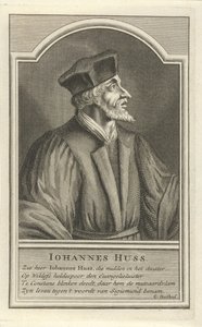 Retrato de John Hus, C. 1710