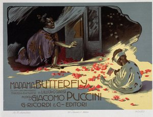 “Madame Borboleta” de Puccini de Adolfo Hohenstein