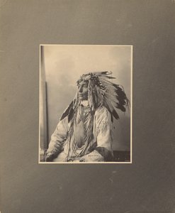 Matar o cavalo malhado, Assiniboines de Adolph F. Muhr