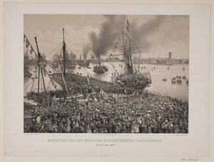 Despedida no encontro de estudantes nórdicos em Copenhague de Johan Adolph Kittendorff