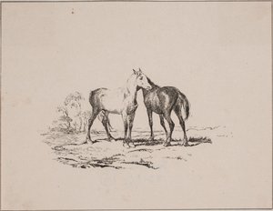 Os dois cavalos de Johan Adolph Kittendorff